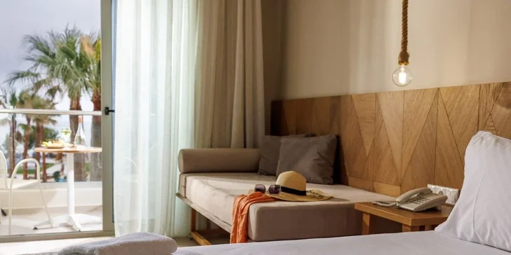 Dovolená na Krétě: 4* hotel s all inclusive i animačním programem pro děti, přímo u pláže, vč. letenek