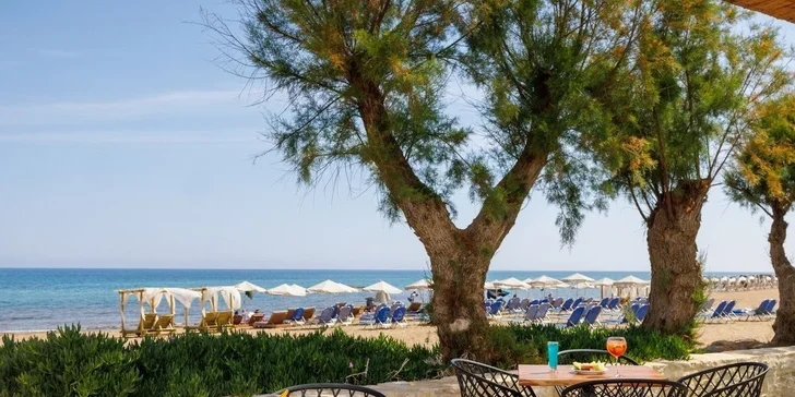 Dovolená na Krétě: 4* hotel s all inclusive i animačním programem pro děti, přímo u pláže, vč. letenek