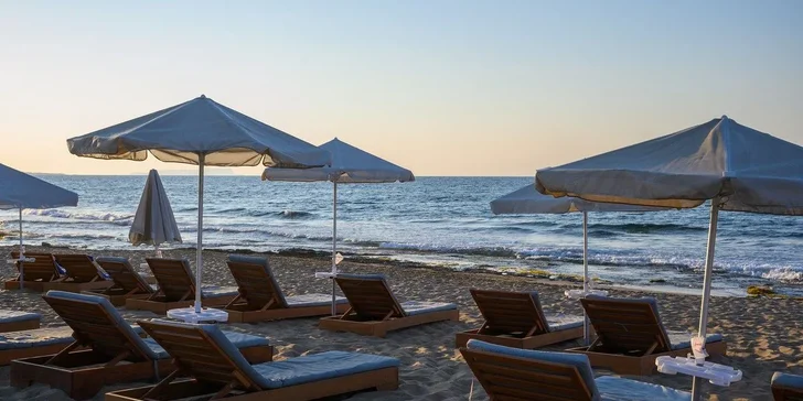 Dovolená na Krétě: 4* hotel s all inclusive i animačním programem pro děti, přímo u pláže, vč. letenek