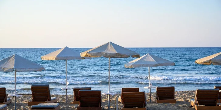 Dovolená na Krétě: 4* hotel s all inclusive i animačním programem pro děti, přímo u pláže, vč. letenek