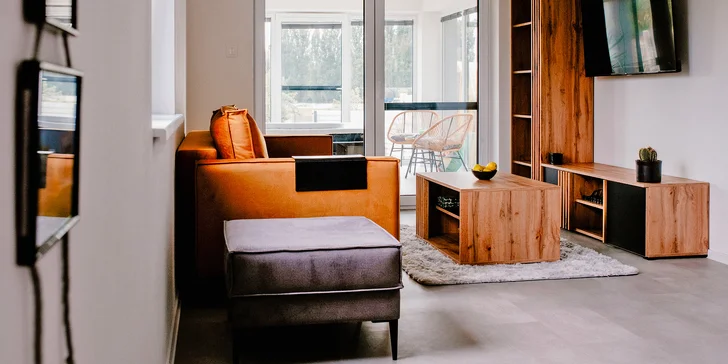 Relax na západě Slovenska: apartmánový domek se saunou a vířivkou v Šoporni