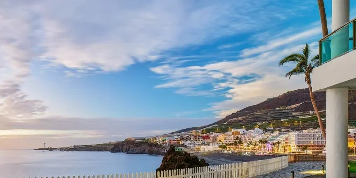 Kanárské ostrovy: 4* hotel Meliá La Palma u oceánu, polopenze i bazény