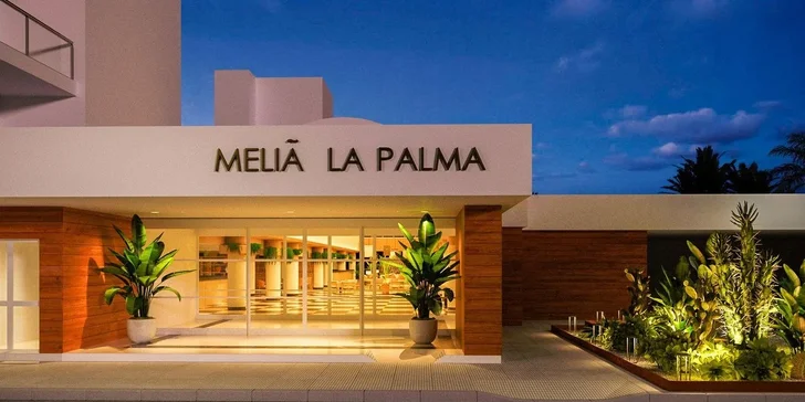 Kanárské ostrovy: 4* hotel Meliá La Palma u oceánu, polopenze i bazény