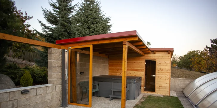 Relax na Vysočině: vybavený bungalov s možností wellness