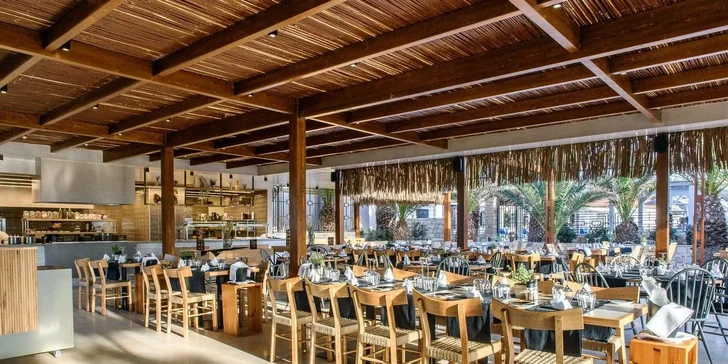 Dovolená na Krétě: 4* hotel, all inclusive, bazény s aquaparkem, animace i let