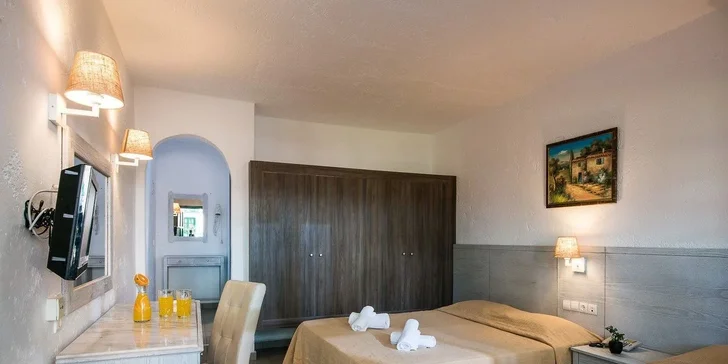 Dovolená na Krétě: 4* hotel, all inclusive, bazény s aquaparkem, animace i let