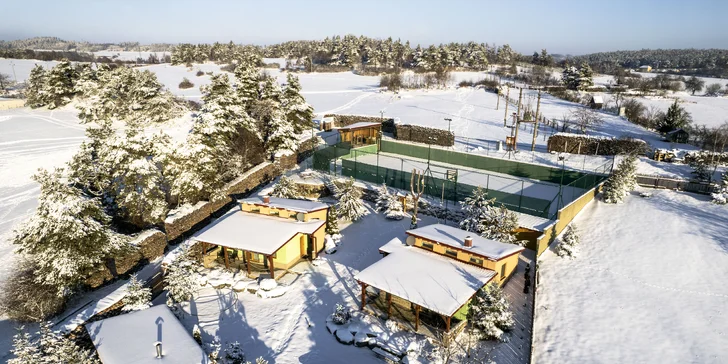 Relax na Vysočině: vybavený bungalov s možností wellness