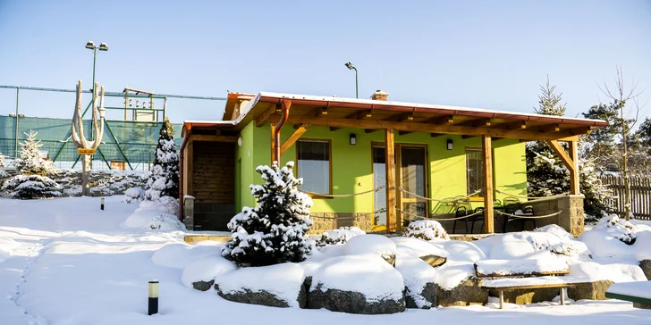 Relax na Vysočině: vybavený bungalov s možností wellness