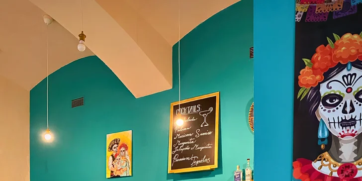 Tříchodové menu v mexické restauraci v centru Brna: tacos, quesadilla, burrito i tequilla