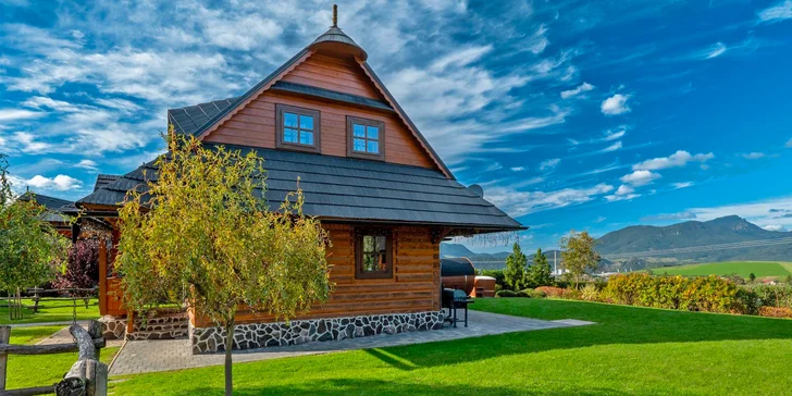 Čas na relax: pobyt v Chalúpkově na Liptově s polopenzí a wellness