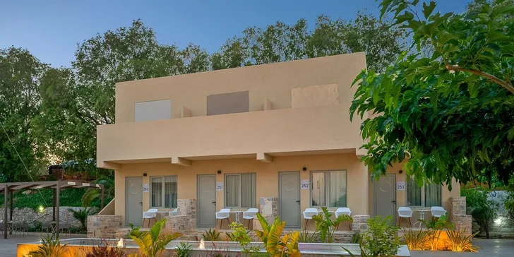 Kréta letecky: hotel Fragiskos Beach*** přímo u pláže s Modrou vlajkou, all inclusive a dva bazény