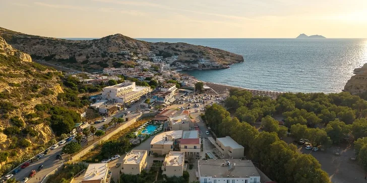 Kréta letecky: hotel Fragiskos Beach*** přímo u pláže s Modrou vlajkou, all inclusive a dva bazény