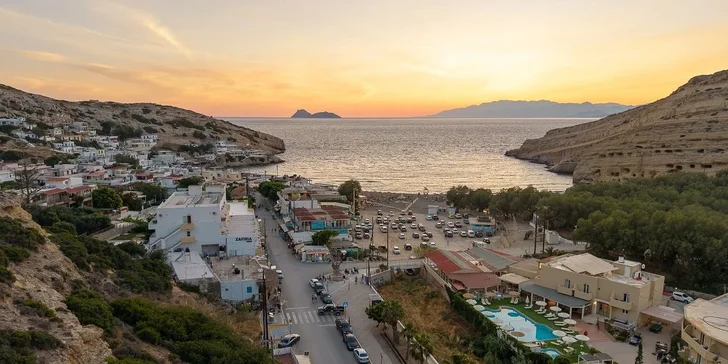 Kréta letecky: hotel Fragiskos Beach*** přímo u pláže s Modrou vlajkou, all inclusive a dva bazény