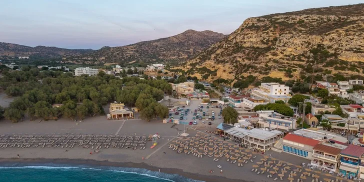 Kréta letecky: hotel Fragiskos Beach*** přímo u pláže s Modrou vlajkou, all inclusive a dva bazény