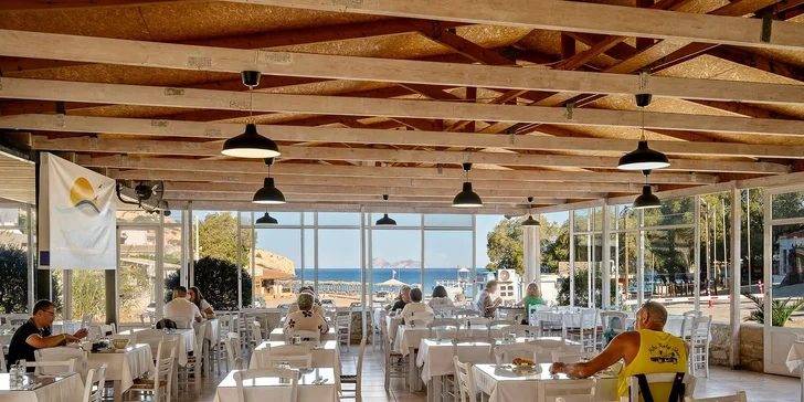 Kréta letecky: hotel Fragiskos Beach*** přímo u pláže s Modrou vlajkou, all inclusive a dva bazény