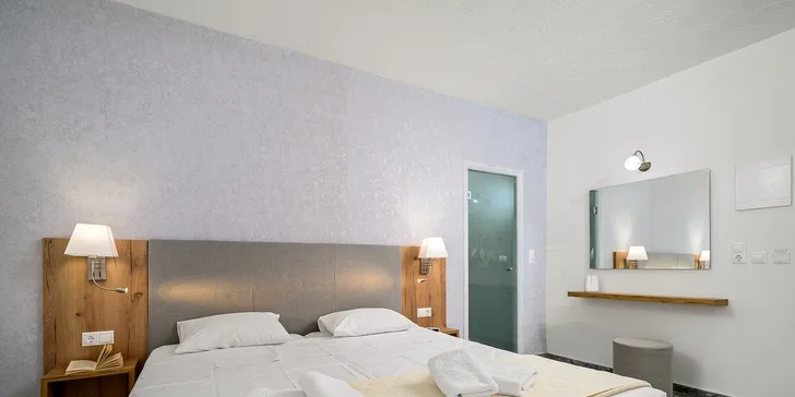 Kréta letecky: hotel Fragiskos Beach*** přímo u pláže s Modrou vlajkou, all inclusive a dva bazény