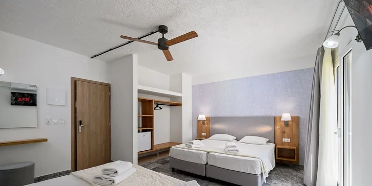 Kréta letecky: hotel Fragiskos Beach*** přímo u pláže s Modrou vlajkou, all inclusive a dva bazény