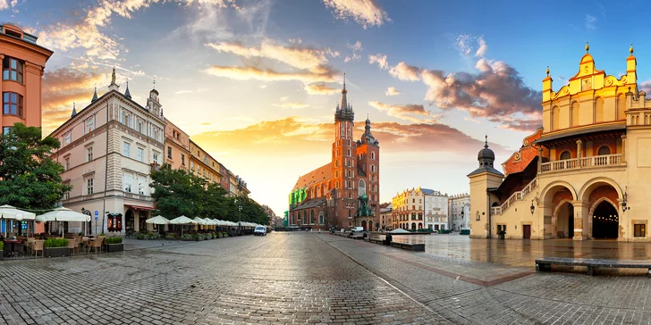 Romantický pobyt pro dva v Krakově: boutique hotel se snídaní