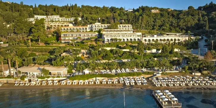 Dovolená na Korfu: 4* hotel Aeolos Beach u pláže, all inclusive, bazén i let