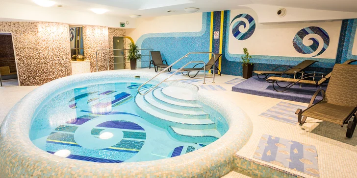 Vstupy do hotelového wellness centra: na 1, 2 alebo 3 hodiny