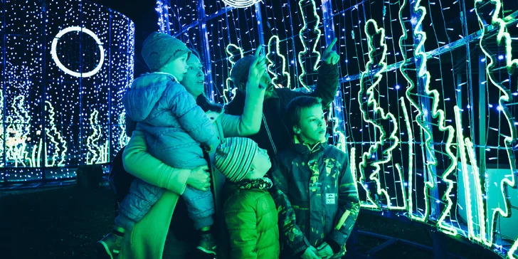 Vyrazte za světelným dobrodružstvím: vstupné do Lumina Parku pro děti, dospělé i celou rodinu