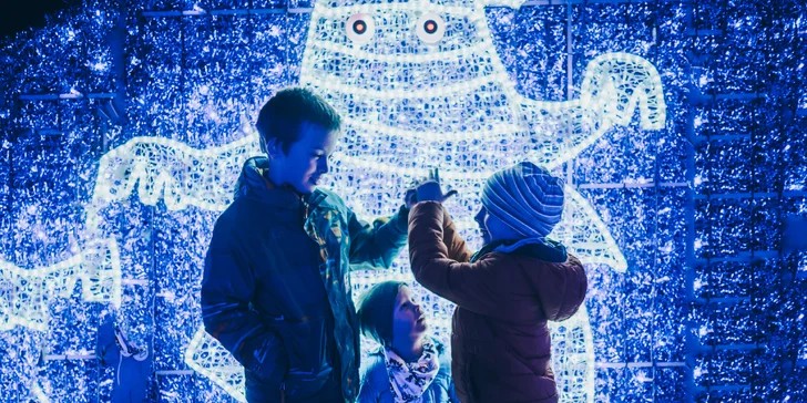 Vyrazte za světelným dobrodružstvím: vstupné do Lumina Parku pro děti, dospělé i celou rodinu