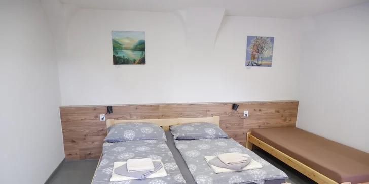 Pohoda v apartmánu na Lipensku i s infrasaunou až pro 5 osob