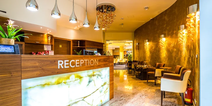 Jedinečný wellness pobyt ve čtyřhvězdičkovém hotelu v Piešťanech