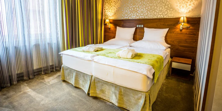 Jedinečný wellness pobyt ve čtyřhvězdičkovém hotelu v Piešťanech