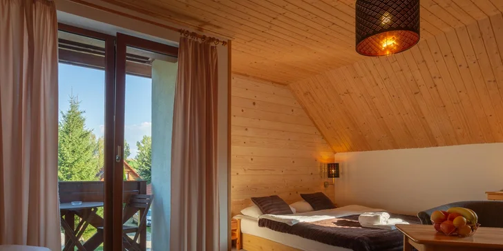 Pobyt na Liptově se snídaní, neomezeným vstupem do vyhřívaného bazénu i privátním wellness