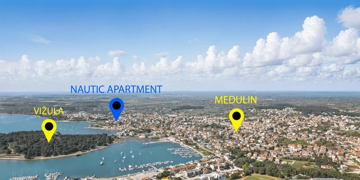 Apartmán v Chorvatsku jen 700 m od pláže, s kuchyní, klimatizací a bazénem