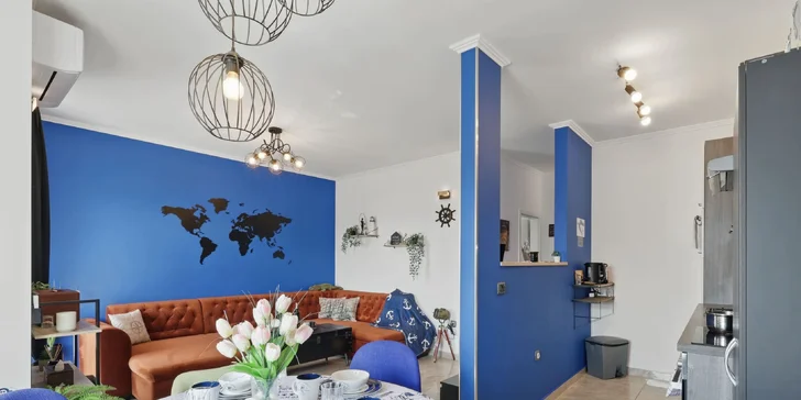 Apartmán v Chorvatsku jen 700 m od pláže, s kuchyní, klimatizací a bazénem