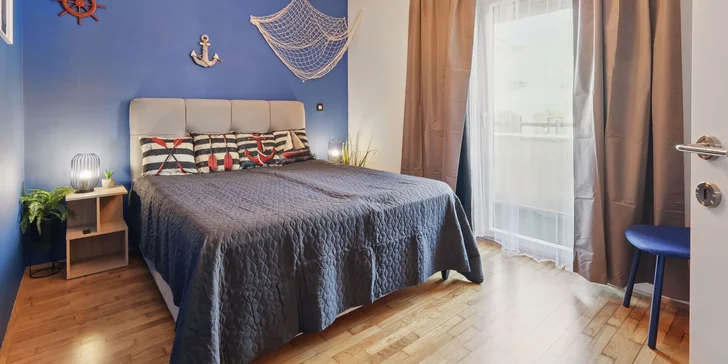 Apartmán v Chorvatsku jen 700 m od pláže, s kuchyní, klimatizací a bazénem