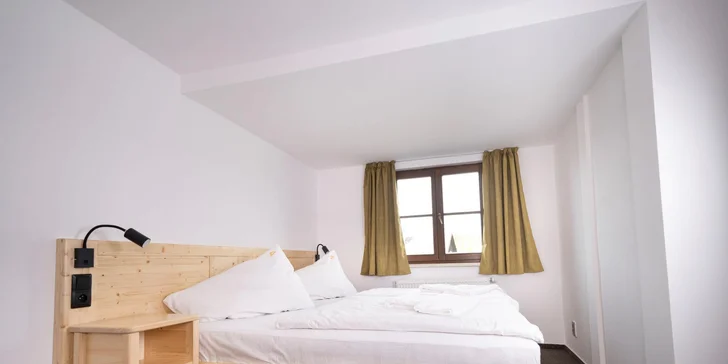 Rodinný hotel na Horské Kvildě: snídaně a sauna pro pár i rodinu