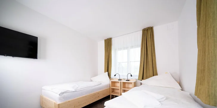 Rodinný hotel na Horské Kvildě: snídaně a sauna pro pár i rodinu