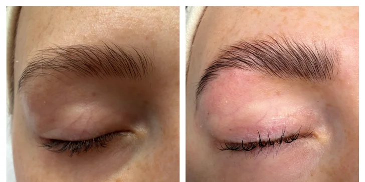 Laminace obočí, lash lifting i komplexní kosmetické ošetření, vč. varianty pro mladistvé