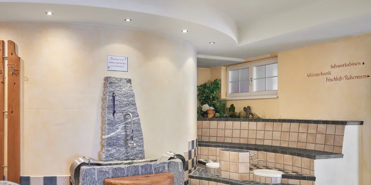 Údolí Ötztal: hotel Alpenaussicht kousek od svahu, božské výhledy, jídlo i wellness