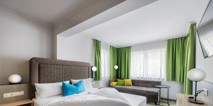 Údolí Ötztal: hotel Alpenaussicht kousek od svahu, božské výhledy, jídlo i wellness