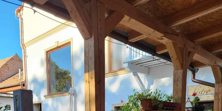 Pobyt na jižní Moravě: snídaně, svatomartinské menu, degustace i lahev vína