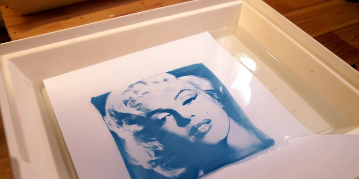 Objevte magii kyanotypie: 3hodinový workshop modrotisku pro 1 nebo 2 osoby