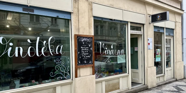 Otevřený voucher na 1000-2000 Kč do Tániny vinárny: degustace, tapas i kvalitní vína