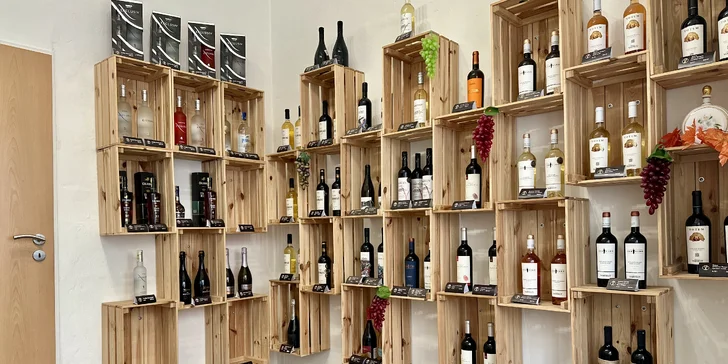 Otevřený voucher na 1000-2000 Kč do Tániny vinárny: degustace, tapas i kvalitní vína