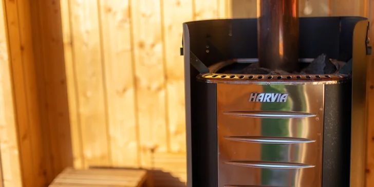 Luxusní maringotka za humny se saunou v přírodě nedaleko Bouzova a Javoříčských jeskyní