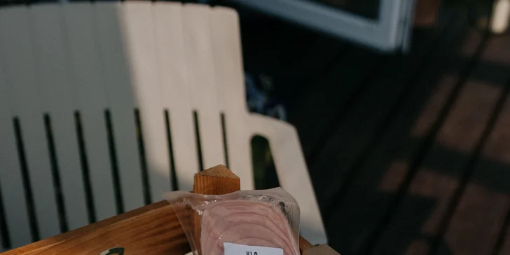 Luxusní maringotka za humny se saunou v přírodě nedaleko Bouzova a Javoříčských jeskyní