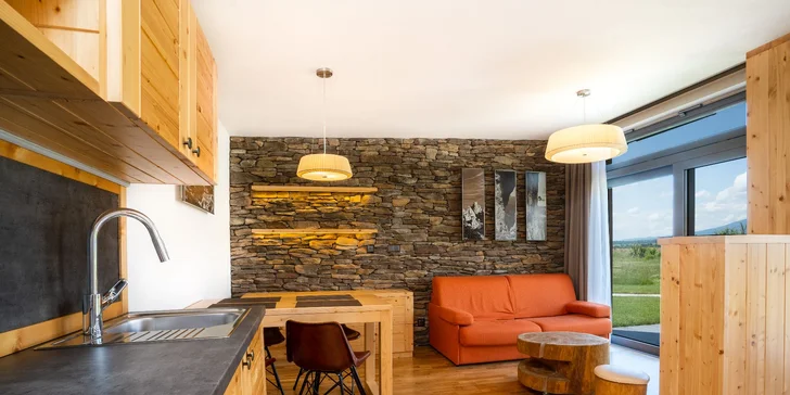 Zažijte dotek přírody: apartmány ve Velké Lomnici se snídaní a wellness