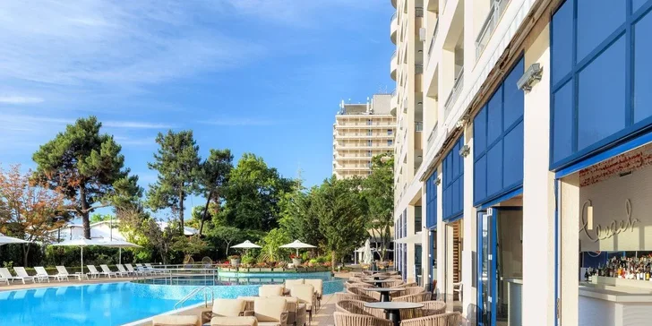 Dovolená v Bulharsku: 4* hotel přímo u pláže, all inclusive soft, bazén, letenky