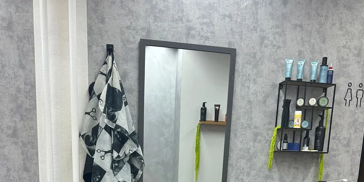 Pánský střih i úprava vousů nebo full servis i s masáží