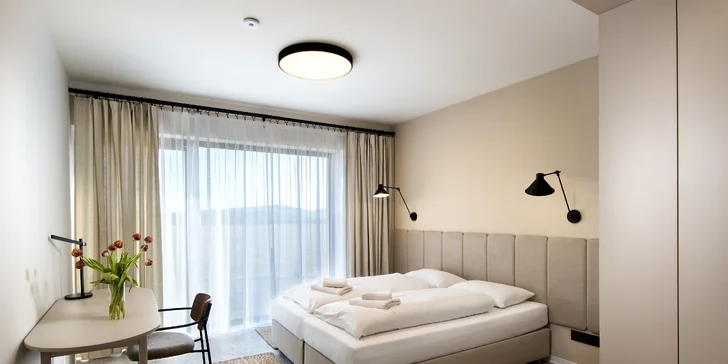 Pobyt v moderních apartmánech pod Tatrami: snídaně i balíček s privátním wellness