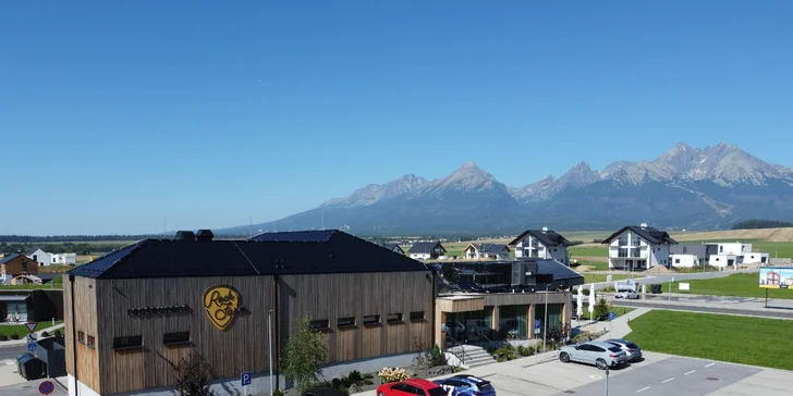 Pobyt v moderních apartmánech pod Tatrami: snídaně i balíček s privátním wellness