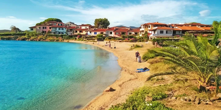 Letecky na Sardinii: 3* hotel San Paolo přímo u pláže i light all inclusive